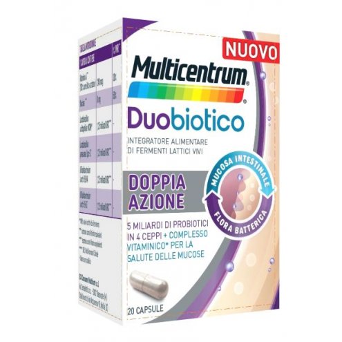 MULTICENTRUM DUOBIOTICO 20CAPSULE