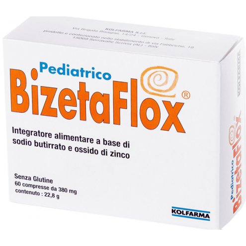 BIZETAFLOX PEDIATRICO 60COMPRESSE