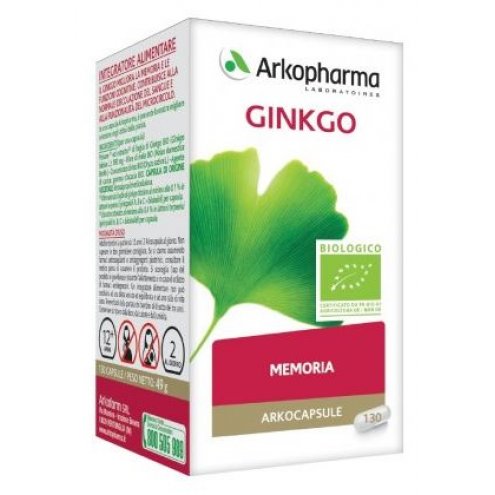 ARKOCAPSULE GINKGO BIO 130CAPSULE