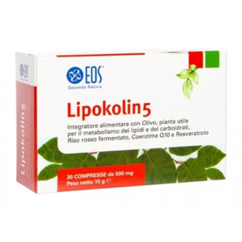 LIPOKOLIN 5 30CPR 500MG