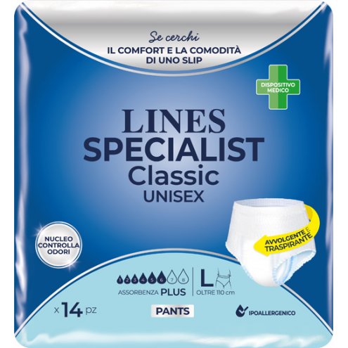 LINES SPEC CL PANTS PLUS L 14P