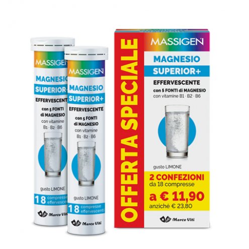 MAGN SUPERIOR 18+18COMPRESSE EFFERV