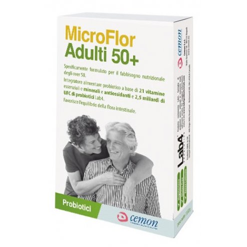 MICROFLOR ADULTI 50+ 30CAPSULE VEG