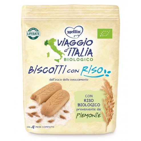 VIAGGIO ITALIA BISC RISO 150G