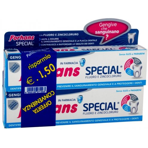 FORHANS SP DENTIF FAMIG 2X75OS