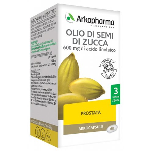 ARKOCAPSULE OLIO SEMI ZUCCA BIO