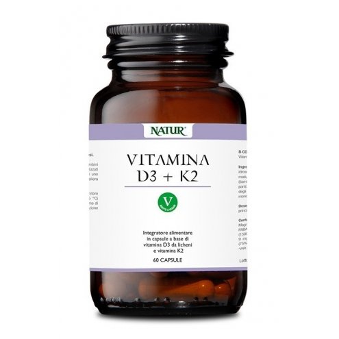 VITAMINA D3+K2 60CAPSULE