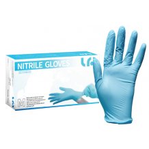 GUANTO NITRILE S/POLV M 100PZ