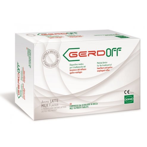 GERDOFF GUSTO LATTE 30COMPRESSE