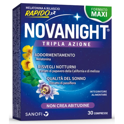 NOVANIGHT 30 COMPRESSE RILASCIO RAPIDO