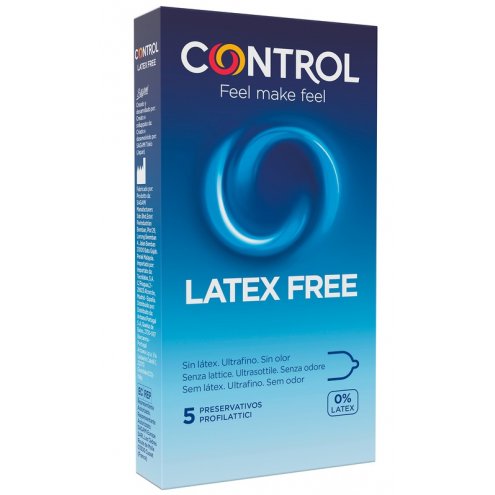 CONTROL NEW LATEX FREE 5 PEZZI