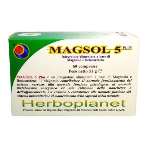 MAGSOL 5 PLUS 60COMPRESSE