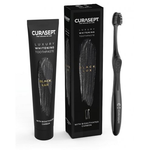 CURASEPT BLACK LUX DENTIF+SPAZ