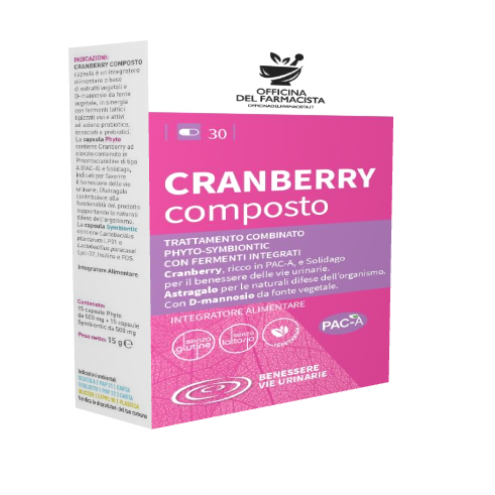 ODF CRANBERRY COMPOSTO 30CAPSULE