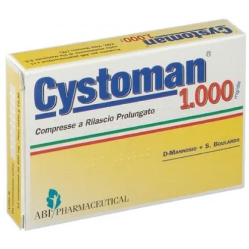 CYSTOMAN 1000 12COMPRESSE