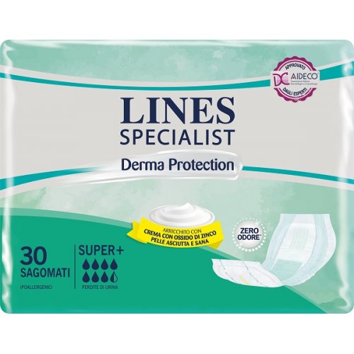 Lines Specialist Classic Unisex Pannolone sagomato extra 30 Pezzi