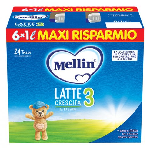 MELLIN 3 LATTE 6X1000ML