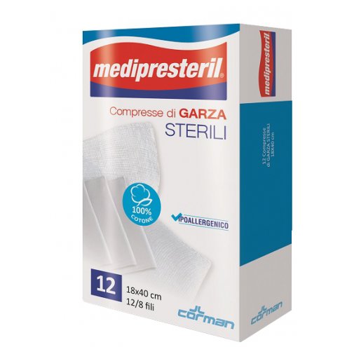 GARZA MEDIPRESTERIL 12/8 18X40