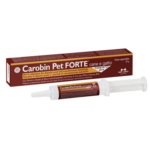 CAROBIN PET FORTE PASTA 30G