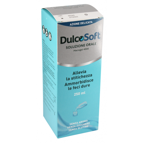 DULCOSOFT Stitichezza Occasionale ed Ammorbidire le Feci Dure - 250ML 