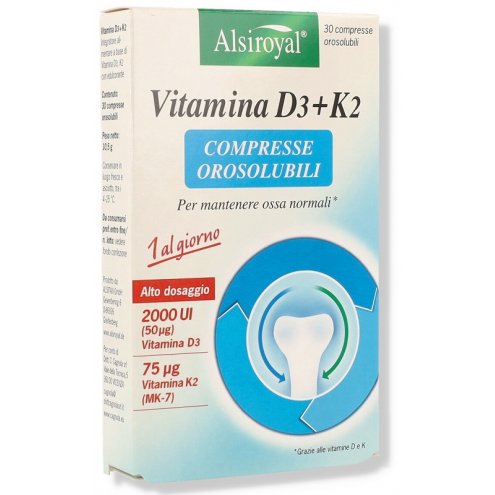 VITAMINA D3(2000U.I.)+K2 30CPR