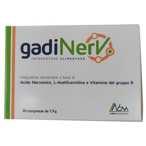 GADINERV 20 COMPRESSE 1,5 G