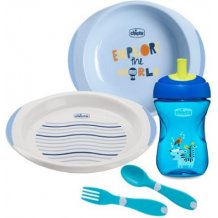 CH SET PAPPA 12M+ AZZURRO