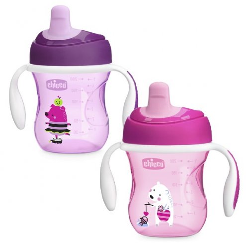 CHICCO TAZZA TRAINING ROSA 6M