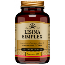 LISINA SIMPLEX 50CPS VEGETALI