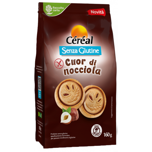 CEREAL SG CUOR DI NOCCIOLA160G