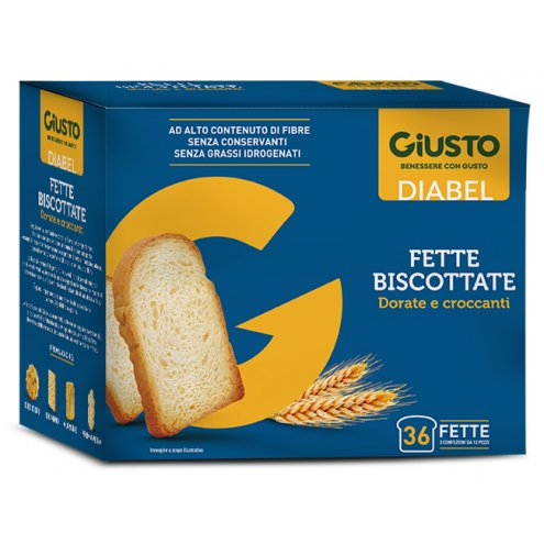 GIUSTO DIABEL FETTE BISC 300G