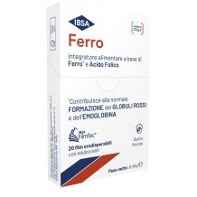 FERRO IBSA integratore alimentare -  20FILM ORODISPERSIBILI