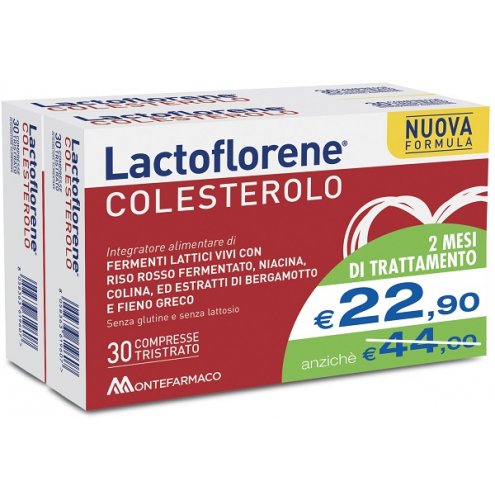 LACTOFLORENE COLESTEROLO 30+30