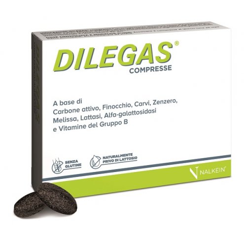 DILEGAS integratore per la digestione - 30 CAPSULE 