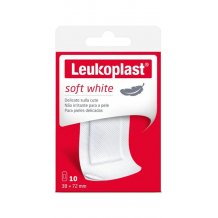 LEUKOPLAST SOFT WHITE72X38 10P