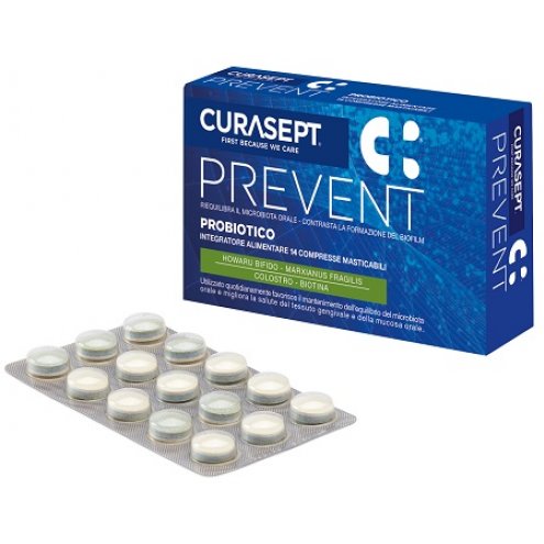 CURASEPT PREVENT PROBIOTI14COMPRESSE