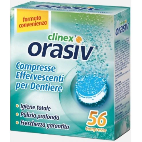 ORASIV CLINEX 56COMPRESSE EFFERVESC