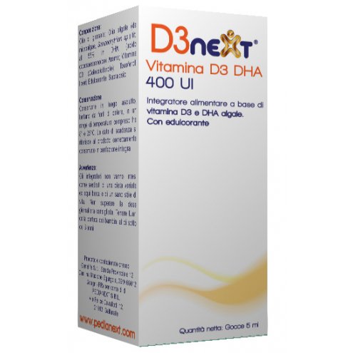 D3next Pedianext Integratore Alimentare a Base di Vitamina D da 5 Ml