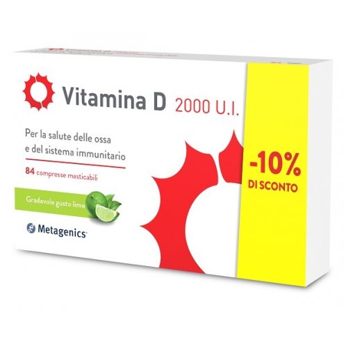 VITAMINA D 2000 UI 84 COMPRESSE PROMOPACK -10%