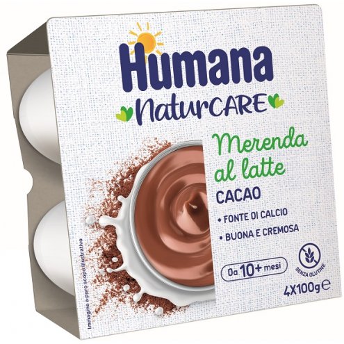 HUMANA*MERENDA L CACAO 4X100