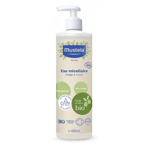 MUSTELA ACQUA MICELLARE BIO 400 ML