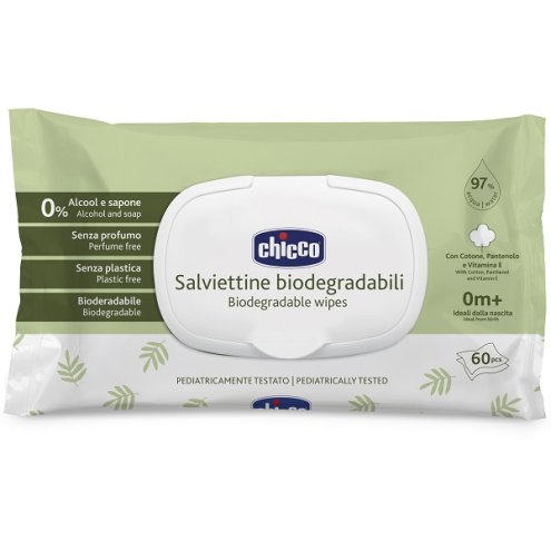 CHICCO SALVIETTE BIO 60 PEZZI PLAQUE