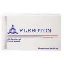 FLEBOTON INTEGRAT 40COMPRESSE 500MG