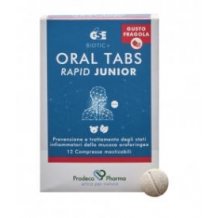 GSE ORAL TABS RAPID JUNIOR FRAGOLA 12 COMPRESSE