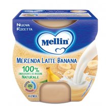 MELLIN MER LATTE BANANA 2X100G