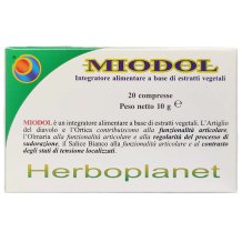 MIODOL 20COMPRESSE BLISTER 10G
