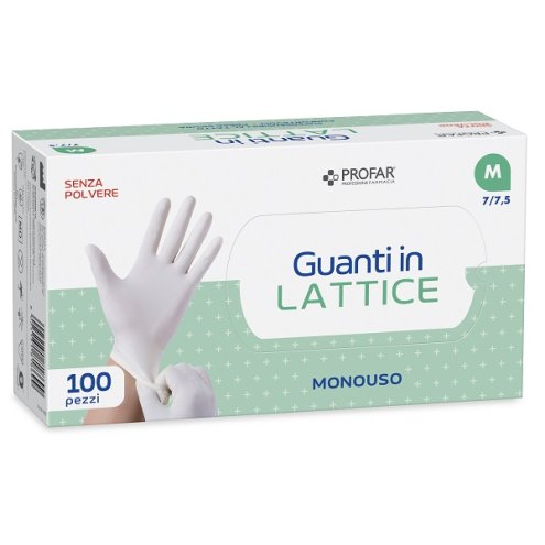 PROFAR GUANTO LATT S/POLVERE M