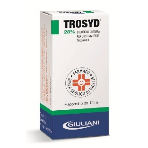 Trosyd 28% -  soluzione cutanea per uso ungueale indicato nelle infezioni cutanee miste - Flaconcini da 12ml