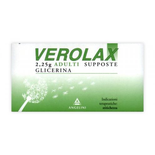 VEROLAX ADULTI 18 SUPPOSTE DA 2,25G