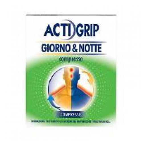 ACTIGRIP GIORNO&NOTTE*12+4COMPRESSE